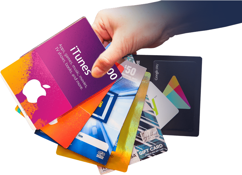 Load gift cards