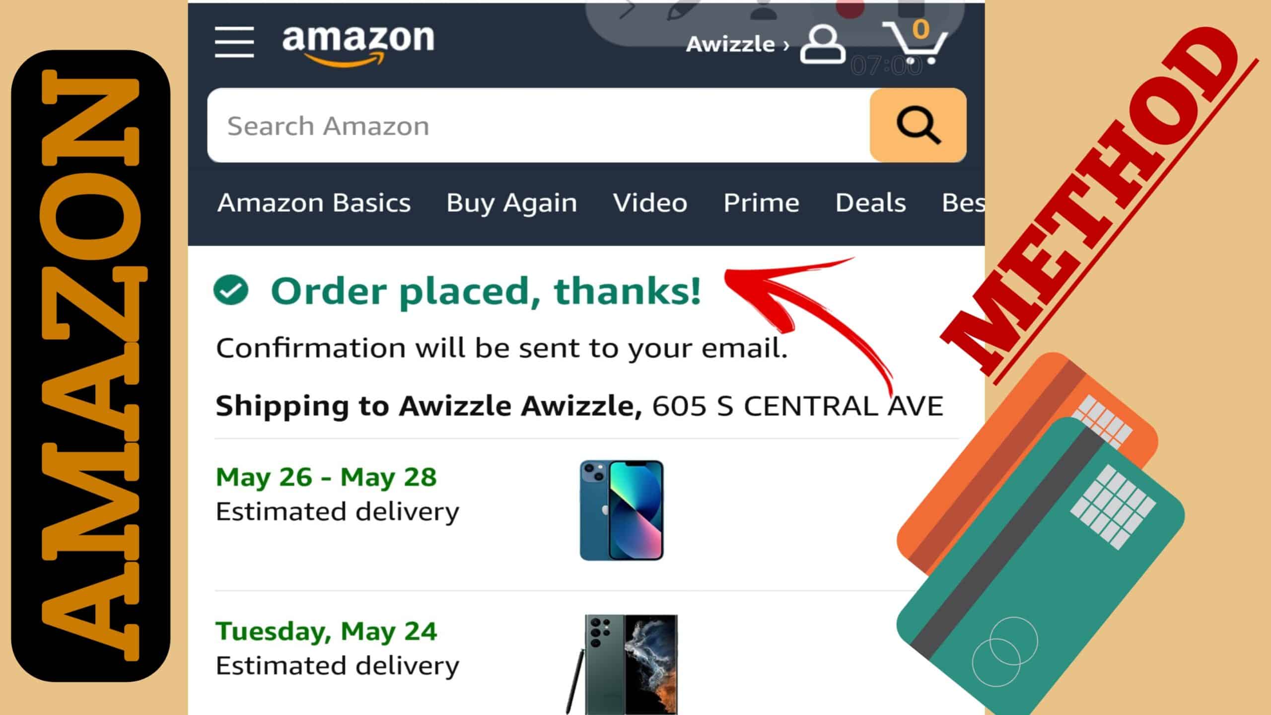 Amazon Carding Method